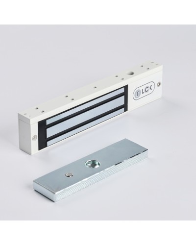 R-Lock RL-EM180-00W - Электромагнитный замкок, 180кг, DC12/24B, цвет белый, RAL9016(белый) в Петропавловске-Камчатском Электромагнитные замки Pintop.ru