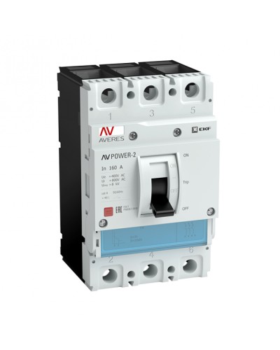 Автоматический выключатель AV POWER-1/3 10А 80kA TR EKF AVERES (mccb-13-10H-TR-av) в Петропавловске-Камчатском Электротехническое оборудование Pintop.ru