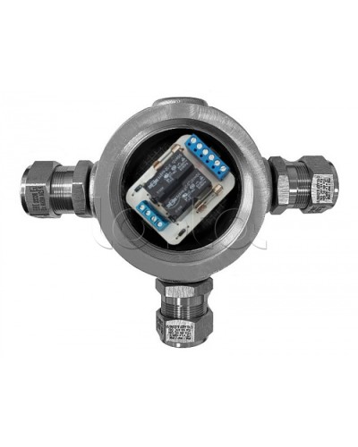 Магнито-Контакт УК-ВК-Ех-24 АЯКС Т, с тремя кабельными вводами Ех МКВМ 20 в Петропавловске-Камчатском Комутационные взрывозащищенные коробки Pintop.ru