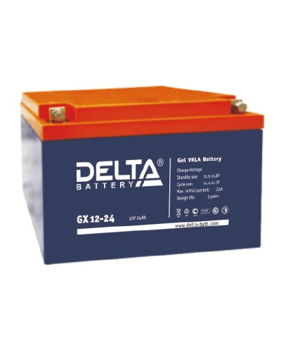 Аккумулятор свинцово-кислотный Delta GX 12-24 в Петропавловске-Камчатском Электротехническое оборудование Pintop.ru
