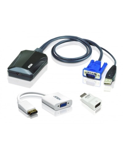 KVM переключатель ATEN CV211CP-AT в Петропавловске-Камчатском Системы видеонаблюдения Pintop.ru